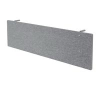 SIA 18 | Pannello fonoassorbente all'altezza delle ginocchia | Grigio melange - Accessori 180 cm Grigio Screziato