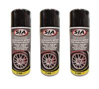 Sia 8548 Nero Gomme Lucidante Spray Pneumatici Protegge Ravviva Pneumatici 3PZ