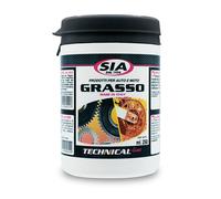 SIA GRASSO NERO GREASE PER GIUNTI OMOCINETICI PIGNONI CORONE DENTATE 250 ML