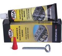 SIA MASTICE SILICONICO NERO ALTE TEMPERATURE SIGILLATURA CREA GUARNIZIONI 75 ML