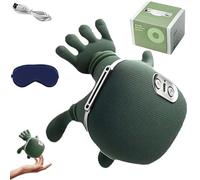 Siaasoo Massage Master for Shoulder, Airlandolists Hand Shoulder and Neck Massager, with 3-Speed Adjustment, Electric Kneading Massage Pillow, for Shoulder, Leg, Compact and Lightweight (Green,1PCS)