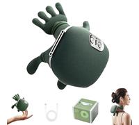 Siaasoo Massage Master for Shoulder, Electric Kneading Massage Pillow, with Heat Kneading, Neck, Lower Abdominal, Shiatsu Back and Neck Massager for Women, Men, Mom and Dad (1 Set)