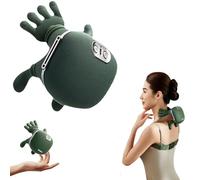 Siaasoo Massage Master for Shoulder, Neck, Lower Abdominal, Shiatsu Back and Neck Massager, Electric Kneading Massage Pillow, with Electric Kneading with Heat, Gifts for Women, Men, Mom and Dad (1pcs)