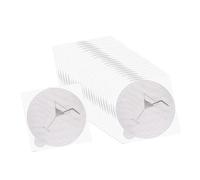 SiaBiced 25 Coperchi per Bicchieri Da 4 Pollici per Bevande, Cocktail E Altro, Style a