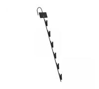 SiaBiced 2x Espositore a Striscia Sospesa per Prodotti Vari, Versatile Supporto per Vetrine.