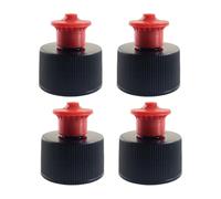 SiaBiced 4 Pezzi Tappo Estraibile per Bottiglia 2,8 Cm Agente Lucidante Multiuso Coperchio Dispenser per Auto per La Bellezza Dell'auto