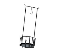 SiaBiced Astina di Livello Montaggio su Rack Utensili per la tavola Gancio Multi-Scenario Telaio in Ferro per Decorazioni Display per la casa Desktop Grissino, Nero, Piccolo