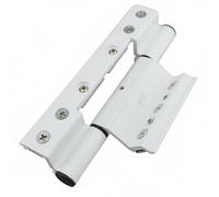 SiaBiced Cerniera Finestra per Serramenti in Alluminio Strutturata per Durata Maggiore Chiusura Fluida Installazione Facile Adatta a Porte Finestra, Bianco, 150MM