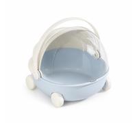 SiaBiced Cesto Portaoggetti in Plastica con Ruote, color to 2