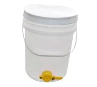 SiaBiced Contenitore per per Apicoltura con Cancello E Maniglia per Esigenze di Raccolta, Bianco