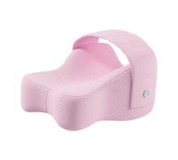 SiaBiced Cuscini per Ginocchia E Gambe dal Design Ergonomico, in Schiuma Traspirante E con Rivestimento Lavabile, per Il Supporto del Sonno delle Donne, Rosa
