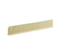 SiaBiced Deflettore in Silicone per Lavello con Ventosa per Piani di Lavoro a Isola, Beige