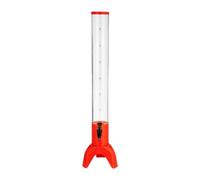 SiaBiced Distributore di Birra per Cocktail, Dispositivo Da Tavolo con Rubinetto per Feste E Bar, Arancia 3l