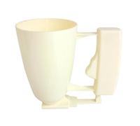SiaBiced Distributore di Cupcake, Macchina per Polpette, Impastatrice per Pancake, Utensile da Cucina per Muffin, Beige