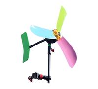 SiaBiced Generatore Eolico Versatile, Kit Generatore Portatile, Generatore Eolico Fai da Te, Facile Montaggio, Funzione Ricaricabile, Ideale per Il Campeggio,