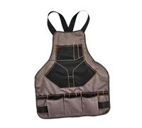 SiaBiced Grembiule in Tessuto Oxford con Organizer per Attrezzi, Ideale per Meccanici, Parrucchieri E Barbecue.