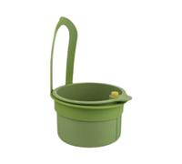 SiaBiced Lavello Cattura Cibo Filtrante E per Rifiuti con Scarico Automatico E Montaggio Stabile Adatto a Mantenere Il Lavello O, Verde