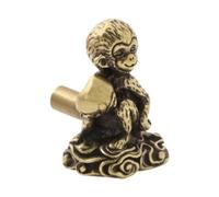 SiaBiced Maniglia per Cassetto in Ottone a Forma di Scimmia, Ideale Come Regalo, Facile Da Installare, Maniglia per Ante di Mobili, Maniglia per Ante di Armadi, Bronzo