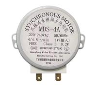 SiaBiced Motore Sincrono a Giostra -4A 220-240V 4W per La Riparazione Del Motore Sincrono a Vassoio