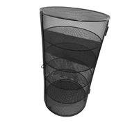 SiaBiced Organizzatore in Filo Metallico per Coprire Il Cibo sul Buffet O sul Bancone Della Cucina, Nero, 5 Strati