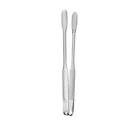 SiaBiced Pinze da Cucina in Acciaio Inossidabile per Servire Il Pane E Arrostire Le Uova in Casa E All'aperto, 1.5 Cm X 23.5 Cm