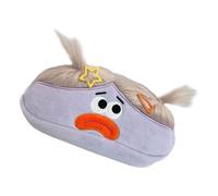 SiaBiced Porta a Matita con Peluche, Borsa per Il Trucco, Organizzatore di Grandi Capacità per Bambini, Viola
