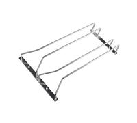 SiaBiced Porta Bicchieri Da Vino, Supporto per Appendere Bicchieri con Stelo, Espositore per Calici, per Caffè, 35 cm doppia fila