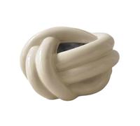 SiaBiced Portafazzoletti Portatile Ed Elegante, Distributore di Tovaglioli per La Decorazione Della Tavola, Ideale per Bagno, Toletta E Soggiorno, Color Crema