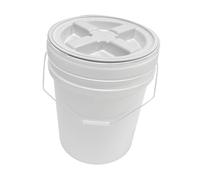 SiaBiced Secchio Da 20 Litri Impilabile con Coperchio per Campeggio, Pulizia Dell'acqua, Lavaggio Auto