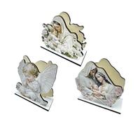 SiaBiced Set di 3 Portatovaglioli Da Terra per Negozi, Interni Ed Esterni