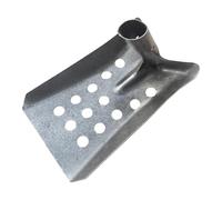 SiaBiced Sifting Shovels Pala Setaccio Pala Drenante Pala Deiezioni in Acciaio Resistente per Pulizia Fognature Cortile Orto Giardino Casa Adatto per Uso Domes, Apre Il Foro, Piccolo