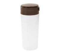 SiaBiced Spargispezie, E Shaker. Disponibile Anche Come Barattolo per Spezie O per Zucchero a Velo, Realizzato in Robusto PP con Un Pratico Inserto per, Marrone