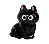 SiaBiced Statua Gatto Statuetta Resina Ornamento Animale Scultura Decorativa Moderna Figurina Adatta per Scaffale Stanza Soggiorno Regalo, Style a