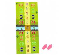 SiaBiced Tappeto co in, Bambini 1.2x3m 12 Segni Doppio | perficie impermeabile, Tappeto per percorso, all'aperto, Per