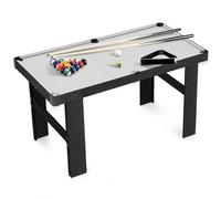 SiaBiced Tavolo da Biliardo Pieghevole per Bambini e Ragazzi, Mini Biliardo Portatile Compatto per Gioco Indoor