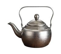SiaBiced Teiera in Acciaio Inox con Filtro E Utilizzo Ergonomico E Versatile Come Bollitore E Teiera per Viaggi, All'aperto E a Casa, 1.5l
