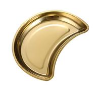 SiaBiced Vassoio Da Portata, Piatto Da Festa, Bancone Da Cucina, Decorazione per La Casa, Piatto Da Portata, Tagliere, Vassoio per Frutta, Oro