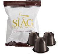 Siag Caffè - 100 Capsule Compatibili Nespresso, Miscela Top Cremoso
