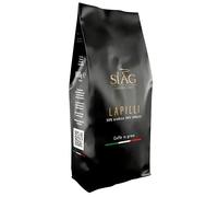 Siag Caffè - 1Kg Caffe Grani, Miscela Lapilli Caffè In Chicchi, Tostatura Scura, Denso E Corposo