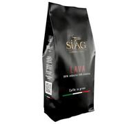 Siag Caffè - 1KG Caffè in Grani Miscela Lava, Tostatura Scura, Denso E Corposo
