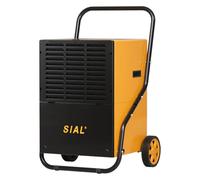 SIAL 80 L/Giorno Deumidificatore Industriale Professionale C80 - Con Serbatoio e Scarico - Essiccatori Edili Commerciali - Adatto per Scantinati e Grandi Stanze Con Una Superficie di 120-180 ㎡