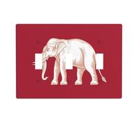 Siam Sovereignty Flag 3 Gang Switch Plate Cover-Unbreakable Policarbonato Wall Plate, resistente al calore, interruttore a levetta decorazione per la casa