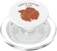 Siamese Fighting Fish Club Betta Pesce d'acqua dolce PopSockets PopGrip per MagSafe