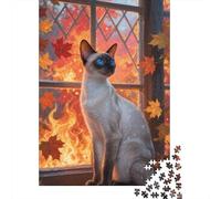 Siamese Puzzle 1000 Pezzi, Strumento Cognitivo, Progetto Condiviso, Opera Da Mostrare 1000pcs (75x50cm)
