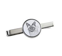 Siamese spilla per cravatta con gatto Art-Dog
