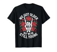 Siamo Anziani Ma Siamo Ancora Giovani Emo Mamma Club Emo Pop Punk Maglietta