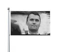 Siamo Charlie Kirk Bandiere Banner bifacciali Bandiera da giardino Bandiere stagionali classiche Bandiera da esterno Decorazione da giardino per prato 3x5 piedi