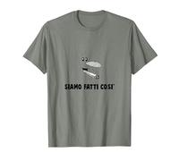 Siamo Fatti così - Marijuana, canne Spinelli Erba Cannabis Maglietta
