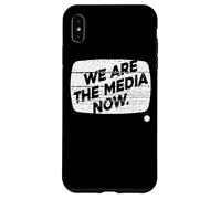 Siamo i media ora la libertà di parola Custodia per iPhone XS Max