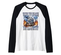 Siamo Il Motivo per Cui Hai roba Truck Driver Big Rig Maglia con Maniche Raglan